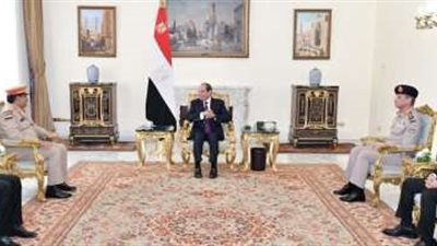 السيسي يستقبل وزير دفاع اليمني