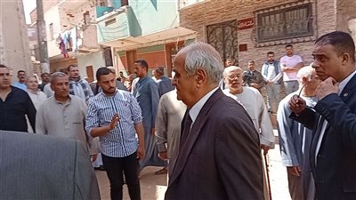 تشييع جثمان المستشار عبدالله عصر بمسقط رأسه بالمنوفية