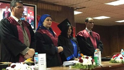 بعد مناقشتها الرسالة.. جامعة المنصورة تمنح الباحثة إلهام صلاح درجة الماجستير بتقدير ممتاز.. صور