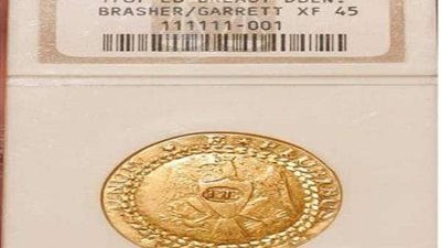 بيع عملة ذهبية مقابل 9.36 ملايين دولار