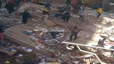 ارتفاع عدد الضحايا لـ4 أشخاص بينهم طفلة في حادث انهيار منزل بالمحلة