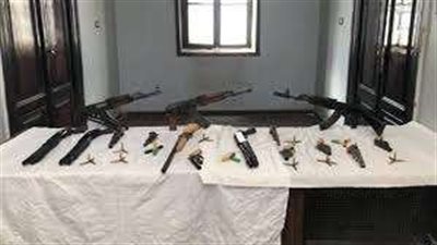 الداخلية تضبط 45 قطعة سلاح وتنفذ 568 حكما قضائيا