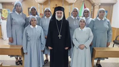 مطران المنيا يترأس احتفال ذكرى مؤسسة الرهبنة القديسة روزا