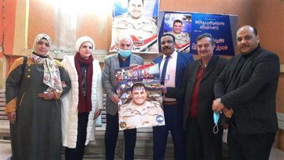 تكريم أسر شهداء القوات المسلحة والشرطة بزفتى