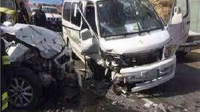 إصابة 9 أشخاص إثر انقلاب ميكروباص على طريق الإسماعيلية الزقازيق