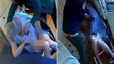 لقطات صادمة لمقدمة رعاية تعذب سيدة عجوز وتسحبها من شعرها.. فيديو