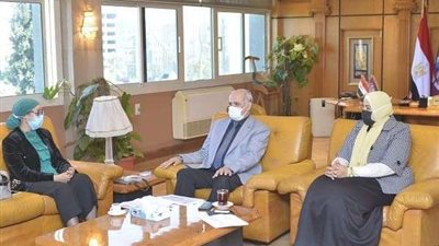 جامعة الفيوم تستقبل رئيس معهد تكنولوجيا المعلومات