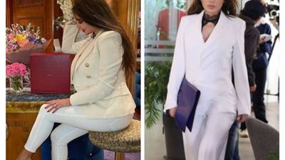 ياسمين صبري وهيفاء وهبي يتنافسان بإطلالة واحدة