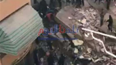 مبني بالطين.. انهيار سقف غرفة بالطابق الأول لمنزل في سوهاج