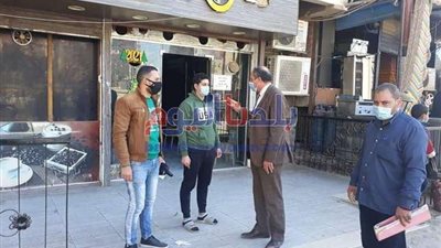 تحرير 24 مخالفة وإغلاق حضانة لعدم تطبيق اجراءات كورونا بمركز ملوي بالمنيا