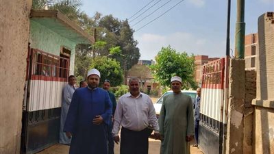 الصباغ يتفقد سير لجان امتحانات النقل الثانوي بمعاهد منطقة المنوفية الأزهرية