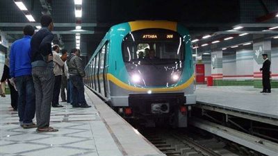 مترو الأنفاق : انتظام حركة القطارات بالخط الثاني من محطة شبرا الخيمة حتى محطة المنيب فى الإتجاهين بجميع المحطات  .