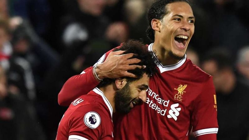 محمد صلاح وفان دايك