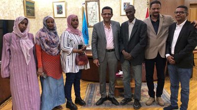 خالد البلشي يستقبل وفدًا من الصحفيين السودانيين ويعلن تضامنه معهم.. تفاصيل