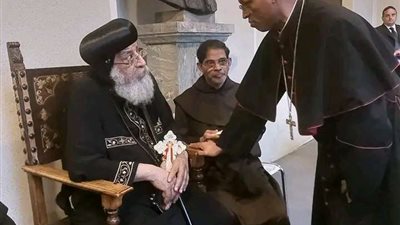 البابا تواضروس يزور الكلية الحبرية الإثيوبية بمدينة الڤاتيكان| صور