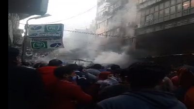 تفحم 22 محل و3 طوابق.. تفاصيل حريق التوفيقية