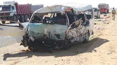 مصرع وإصابة 15 شخصا إثر حادث مروري بطريق القاهرة الفيوم