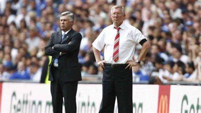 أنشيلوتي يواصل التفوق على فيرجسون ويقتنص منه رقمًا قياسيًا جديدًا