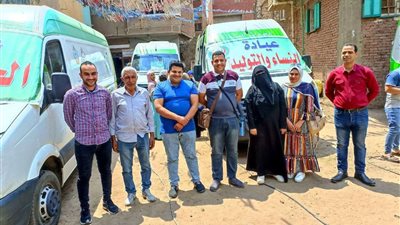 صحة الشرقية تقديم خدمات ل 2000 مواطن بالقافلة الطبية ببلبيس