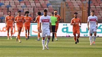 التعادل الإيجابي يحسم الشوط الأول من مباراة الزمالك وبروكسي