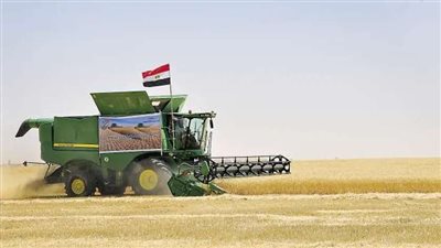 لتقليل الفائض.. الزراعة تستخدم الألات الحديثة في الحصاد|خاص