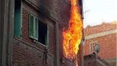 مصرع ربة منزل إثر حريق داخل شقة بالمنيا
