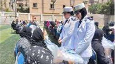 وزارة الداخلية توجه قوافل إنسانية وطبية بالشرقية والبحيرة