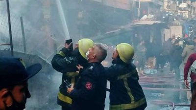 السيطرة على حريق داخل مصنع أقطان بشبرا الخيمة