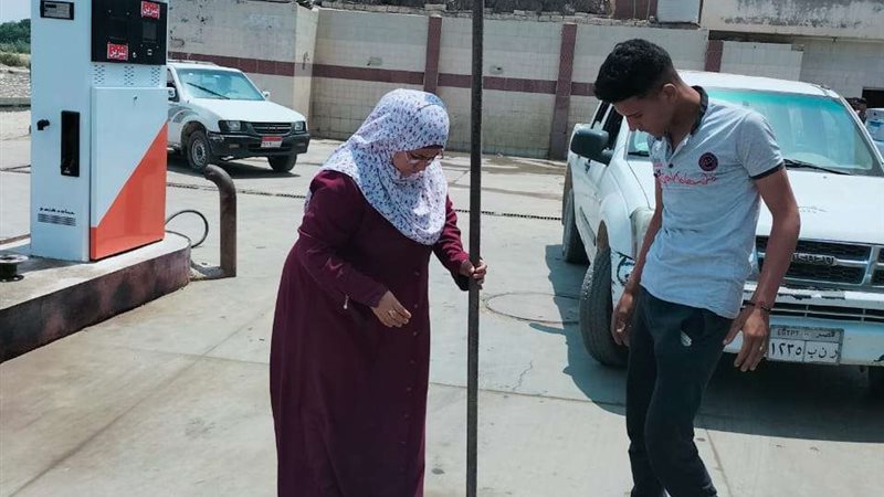 محطة وقود بدون ترخيص