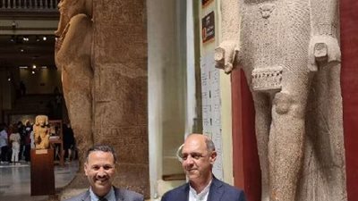 المتحف المصري يتسقبل وزير الصحة البرتغالي