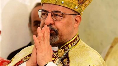 بطريرك الكاثوليك يترأس قداس وجناز نيافة الأنبا كيرلس