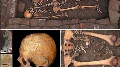 أهالى قرية يعثرون على بقايا هيكل عظمى .. تعرف على التفاصيل