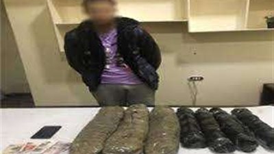 ضبط متهم بحوزتة كمية كبيرة من المخدرات بشمال سيناء