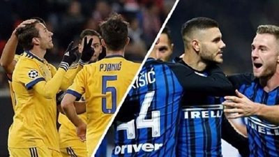 صدام ناري.. يوفنتوس يواجه إنتر ميلان بنصف نهائي كأس إيطاليا الليلة