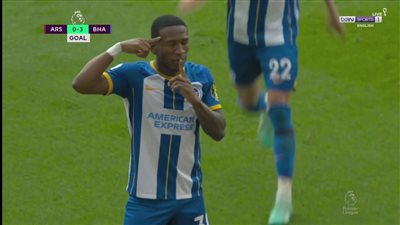 أرسنال يخسر من برايتون بثلاثية ويُقرب السيتي من الفوز بالدوري الإنجليزي