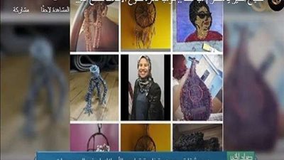 هبة شتلة.. موهبة نادرة تطوع الأسلاك لصنع المجسمات