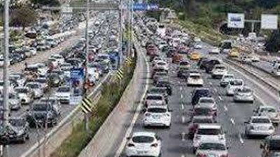 زحام مروري على معظم الطرق في القاهرة والجيزة