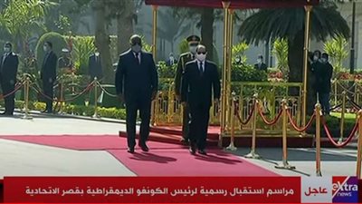 النص الكامل  لكلمة الرئيس السيسي خلال لقاء رئيس الكونغو