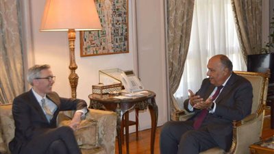 وزير الخارجية يستقبل الرئيس التنفيذي لشركة سكاتك النرويجية لتوليد الطاقة الجديدة والمتجددة