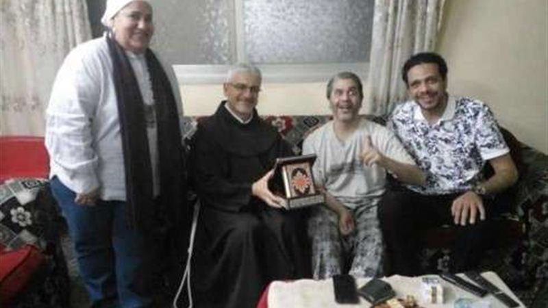 زيارة الأب بطرس دانيال
