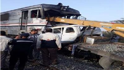 السكة الحديد تفجر مفاجأة في حادث قطار أسيوط