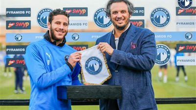 رمضان صبحي لاعب الشهر في بيراميدز