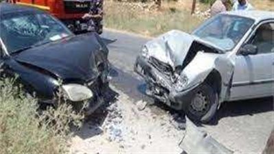 إصابة 6 أشخاص في حادث تصادم بالمنيا