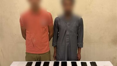 حبس شخصين لحيازتهما 2,5 كيلو حشيش بقصد الإتجار بالشروق