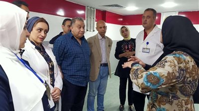 وكيل صحة الشرقية يتفقد الخدمات الطبية بمستشفى القنايات المركزي