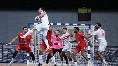 كرة اليد.. الزمالك يهزم الأهلي 25/26 ويتوج بطلا لكأس الكؤوس