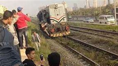 مصرع شخص دهسا أسفل عجلات القطار بالعياط