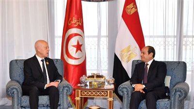 الرئيس التونسي يؤكد حرص بلاده على الارتقاء بالتعاون مع مصر في جميع المجالات