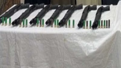 ضبط 20 قطعة سلاح ناري خلال حملة للأمن العام بقنا