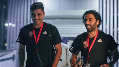الأهلي يصل استاد القاهرة استعدادًا لمباراة الترجي التونسي